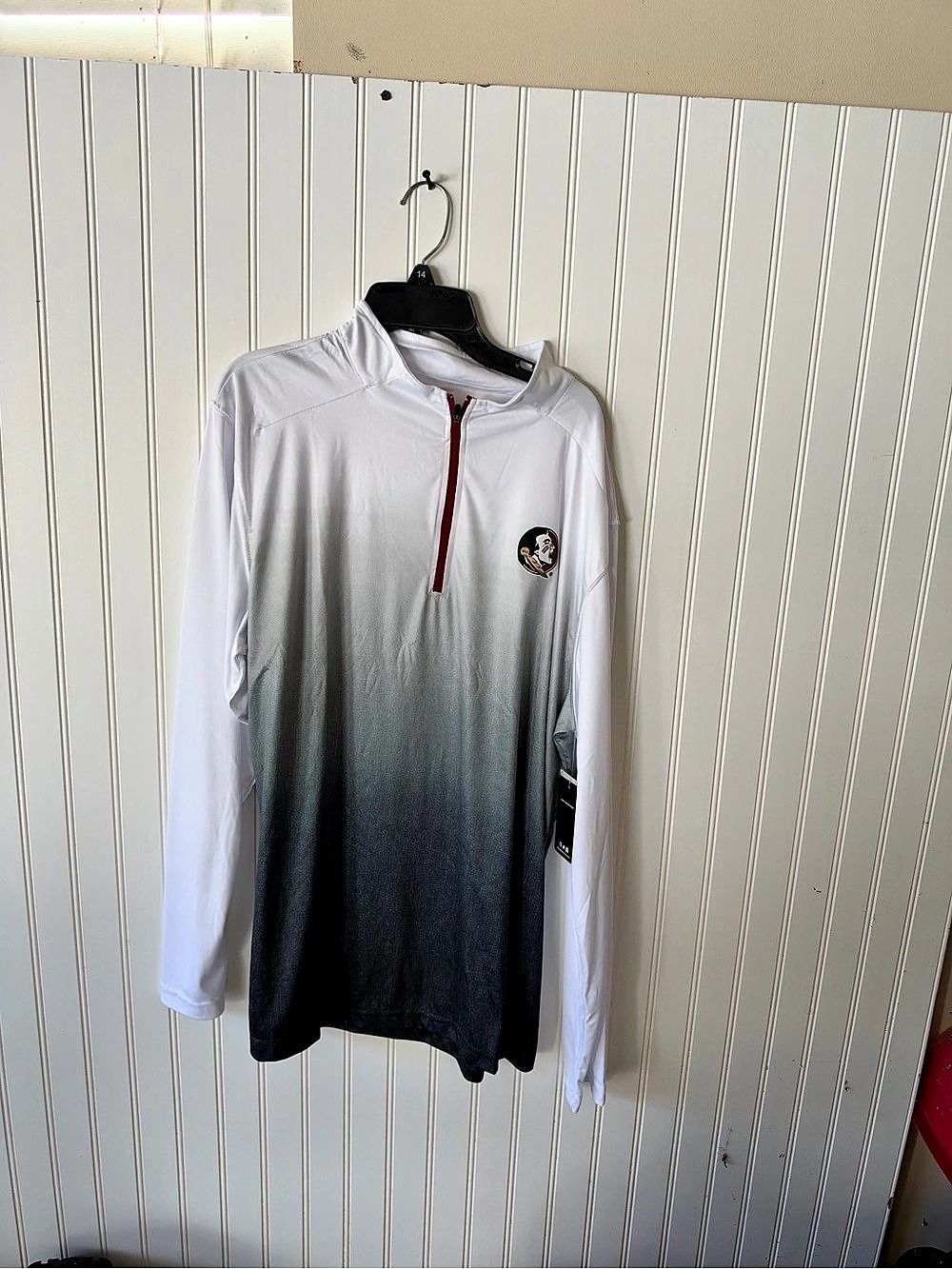 Colosseum Men's Florida State Seminoles Vintage Quarter-Zip Pullover Florida